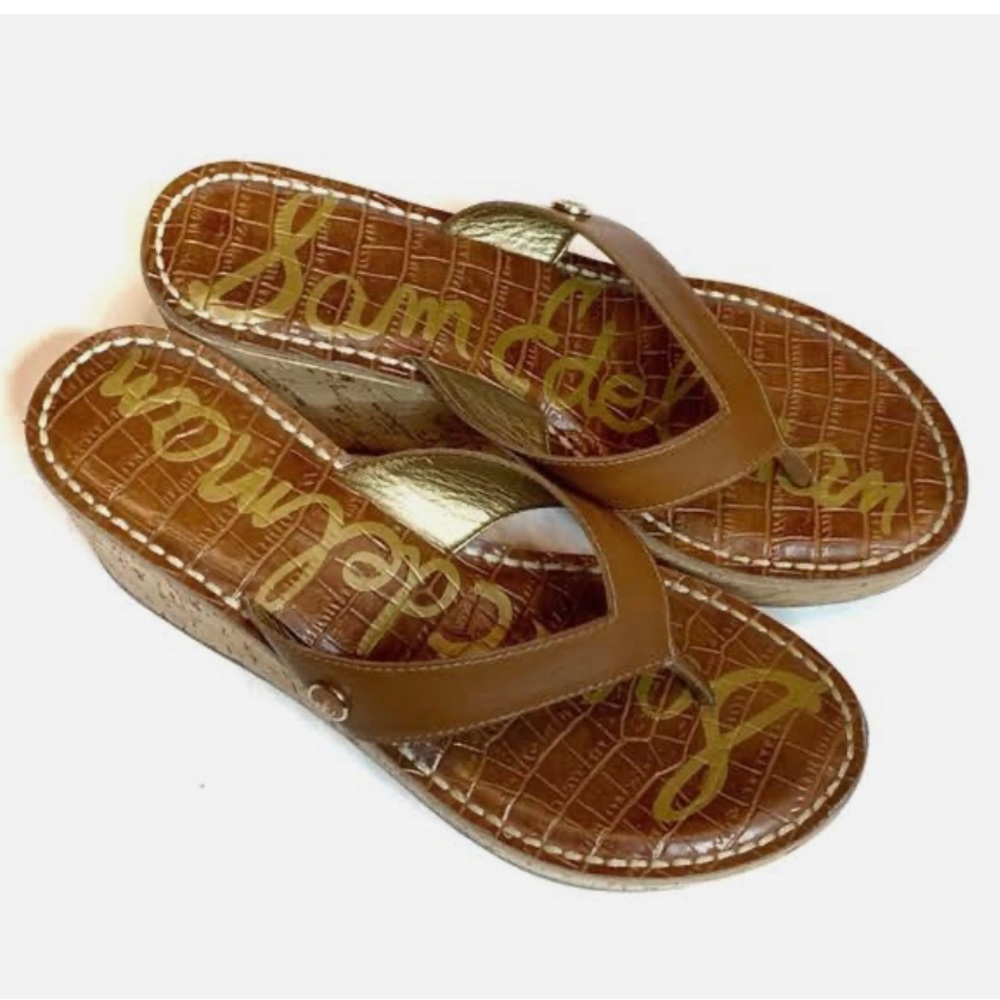 Sam Edelman Wedge Sandals - Size, 8.